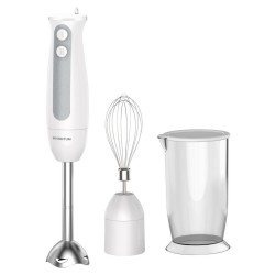 Inventum MX201S - Staafmixer - Garde - 400 watt - Wit/RVS