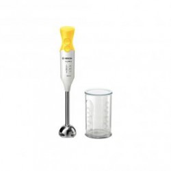 Bosch MSM66110Y, Wit / Geel - Staafmixer, 600 W, Turbo toets
